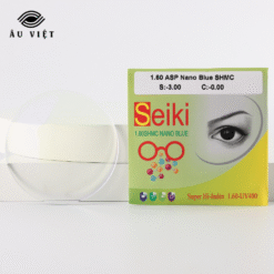 Tròng kính Seiki Nano Blue SHMC lọc ánh sáng xanh siêu kháng nước chiết suất 1.60 (Nhật Bản)
