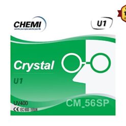 Tròng kính Chemi Crystal U1 1.56- Chống tia Uv cao