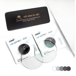 Tròng kính chemi đổi màu 1.60 asp photo blue| Giá tốt