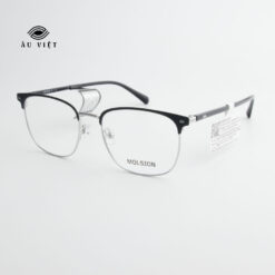 Gọng kính kim loại dáng vuông Molsion MJ7357