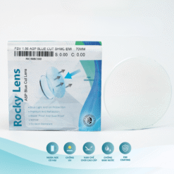 Tròng kính Chống Ánh Sáng Xanh Rocky 1.56 ASP Bluecut SHMC
