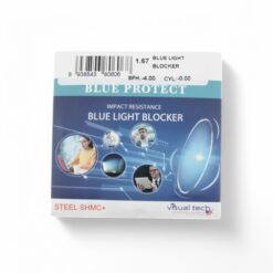 Tròng kính chống ánh sáng xanh VISUAL TECH 1.67